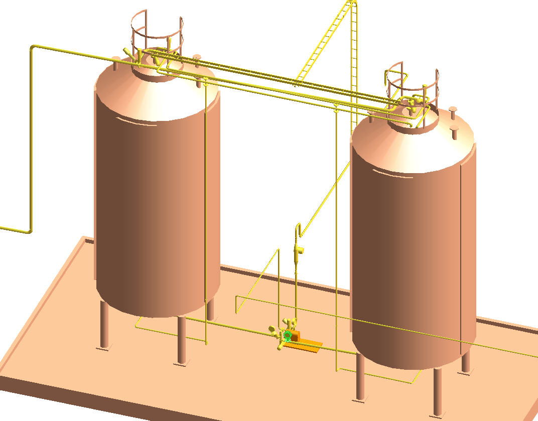 Process Unit for an API Factory - Sugar Storage and Discharging