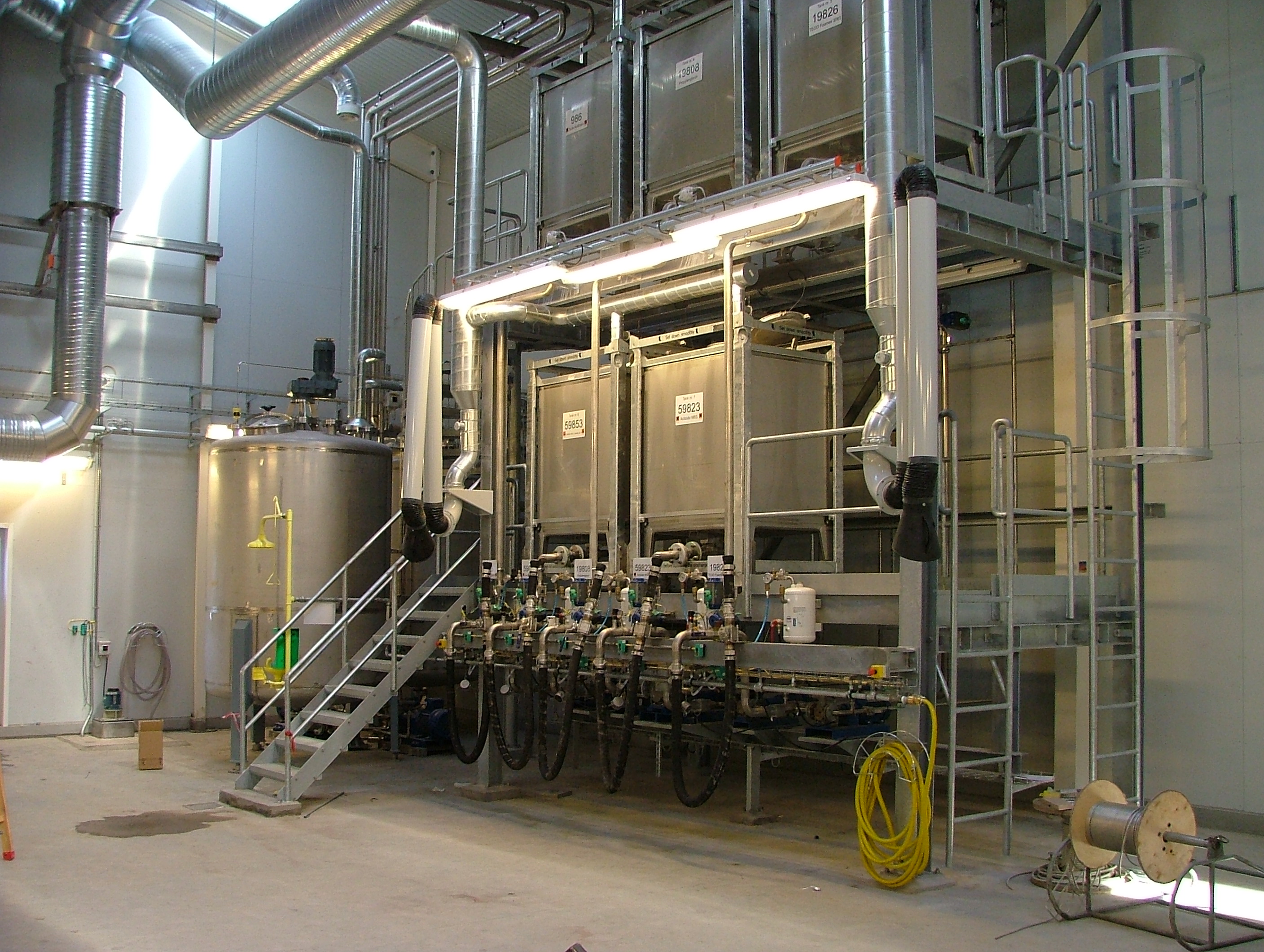 Buffer Preparation for Industrial Plant