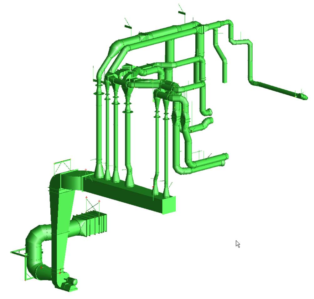 RenoNord - Ducting for SA and PA Air and FGR
