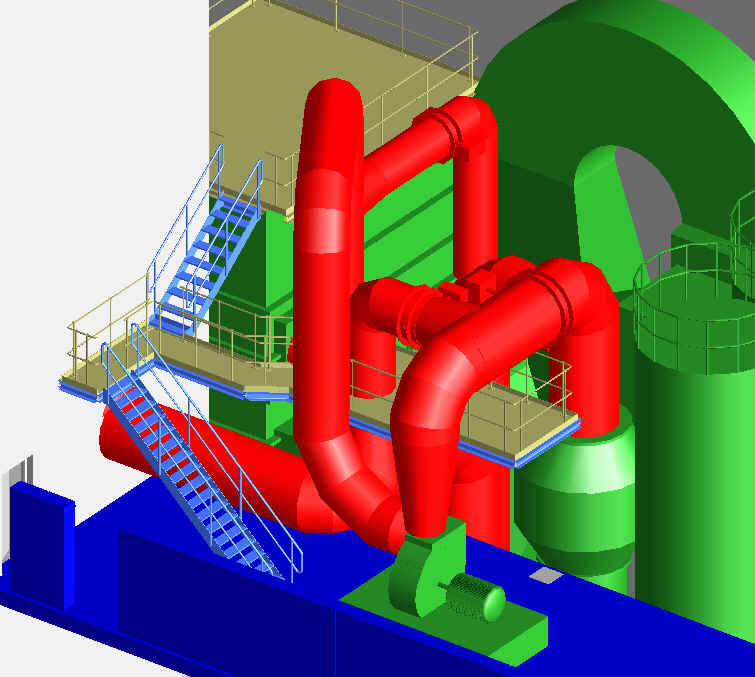 Duct Design for Herning Power Plant