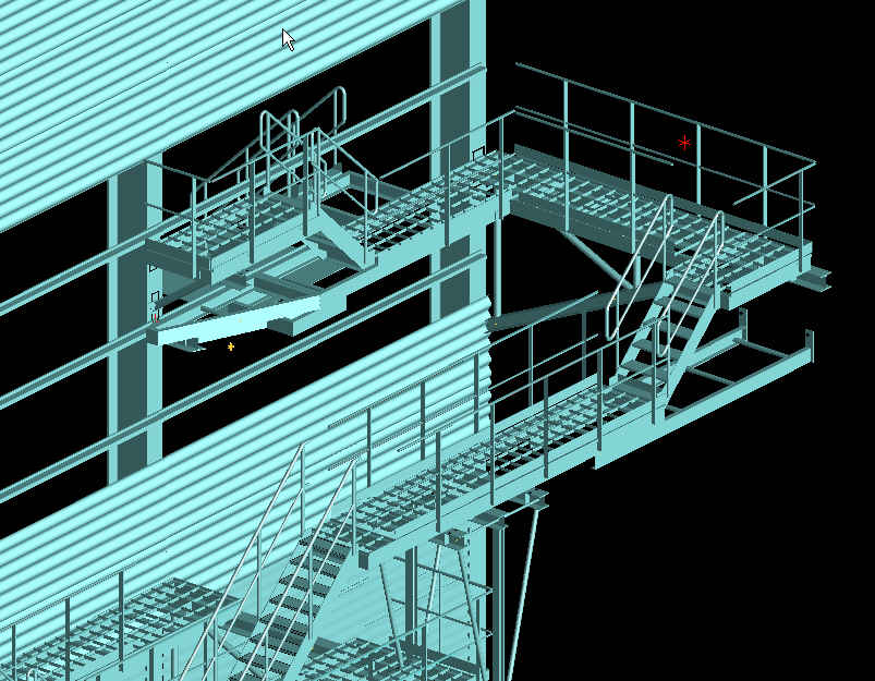 Platform and Access Stairs @ Waste Incineration Plant