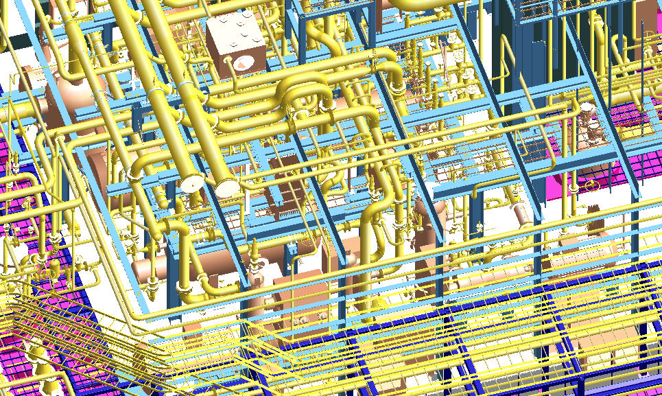  LNG and Chemical Tanker - Charging and Discharging Manifold