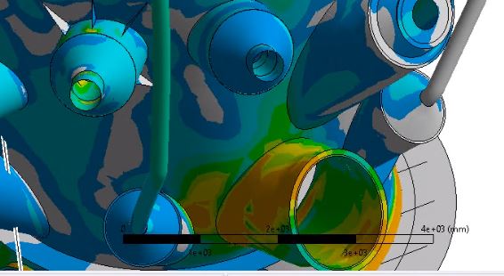 Fluid Bed Furnace - ANSYS Rotation Sum