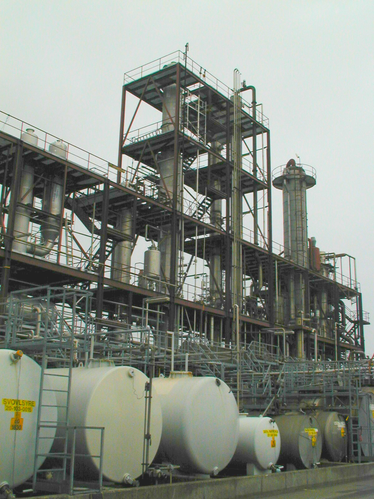 Destillation Plant @ BASF Grenaa (DK)