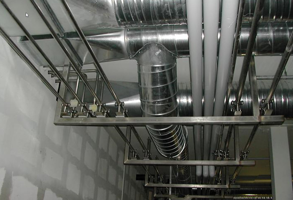Clean and Black Utilities @ Pharmaceutical Factory