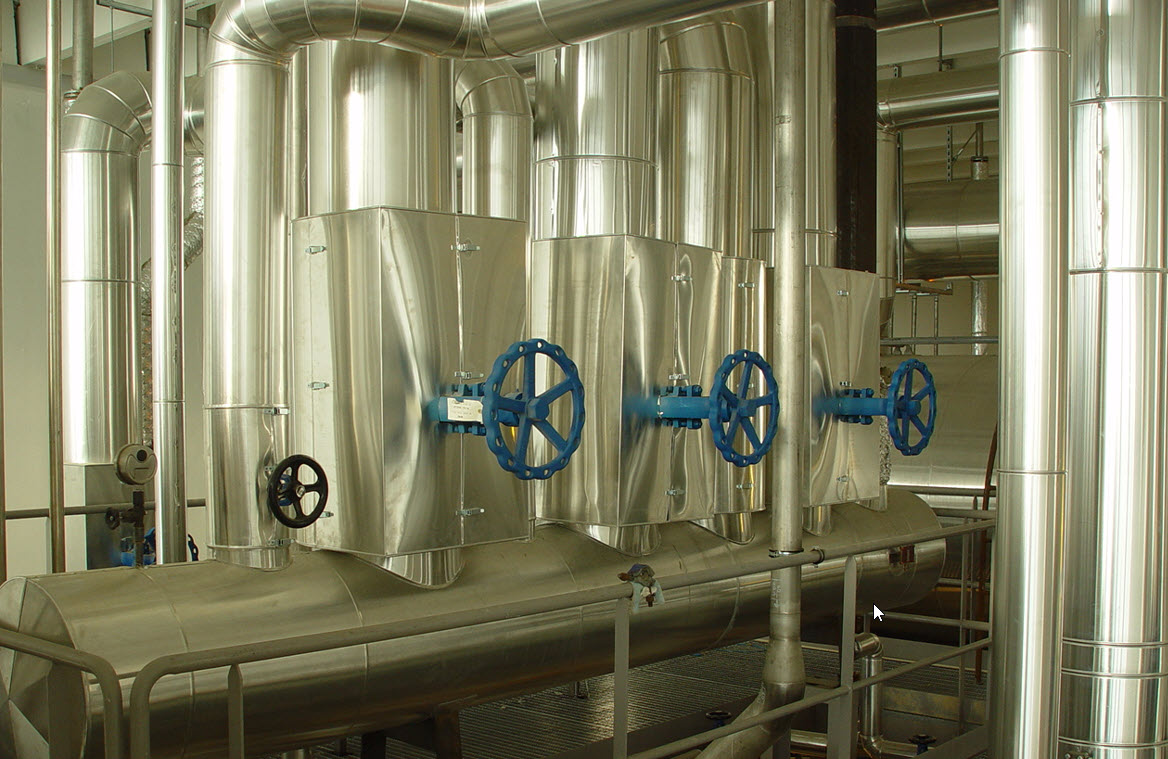Steam Supply Manifold @ Pharmaceutical Factory