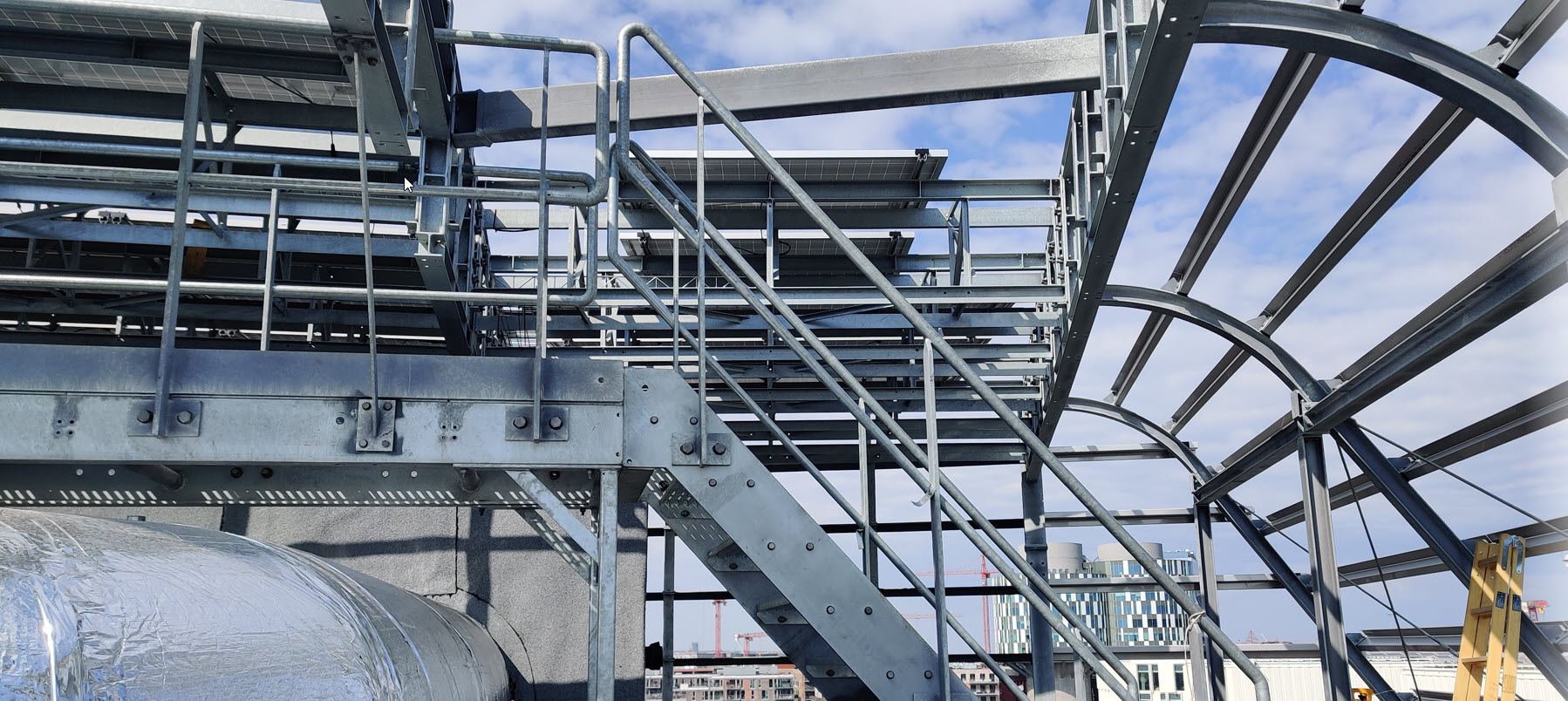 Technical Installation on Roof @ Office Head Quarters