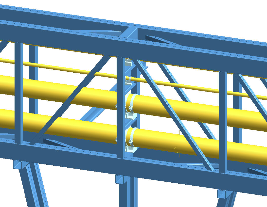 Pipe Bridge Design for Vestforbrændingen I/S