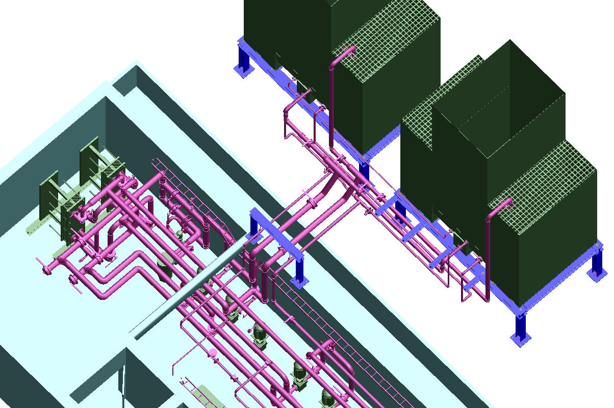 Cooling Central @ Industrial Site (Danfoss)
