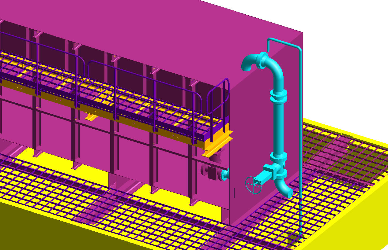 Degasser for N-Gas Storage