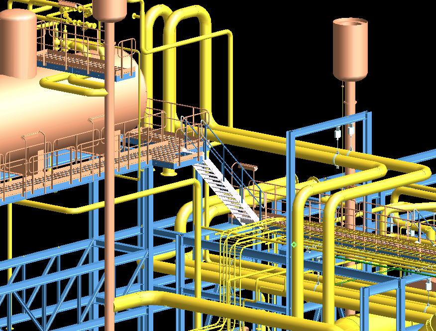 Feed Water Tank with Deareater - Super Heated Steam Boiler Plant