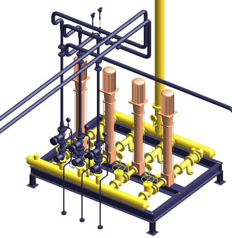 Feed Water Pump Unit - Super Heated Steam Boiler Plant