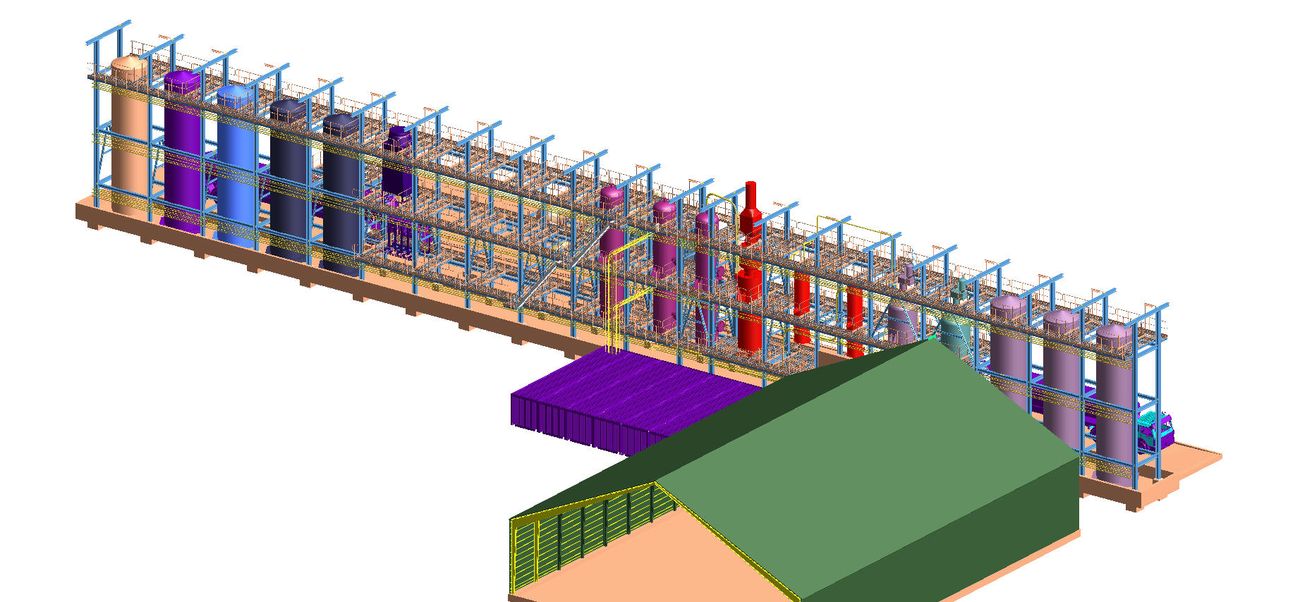 Super Critical Hydrofraction Process Plant