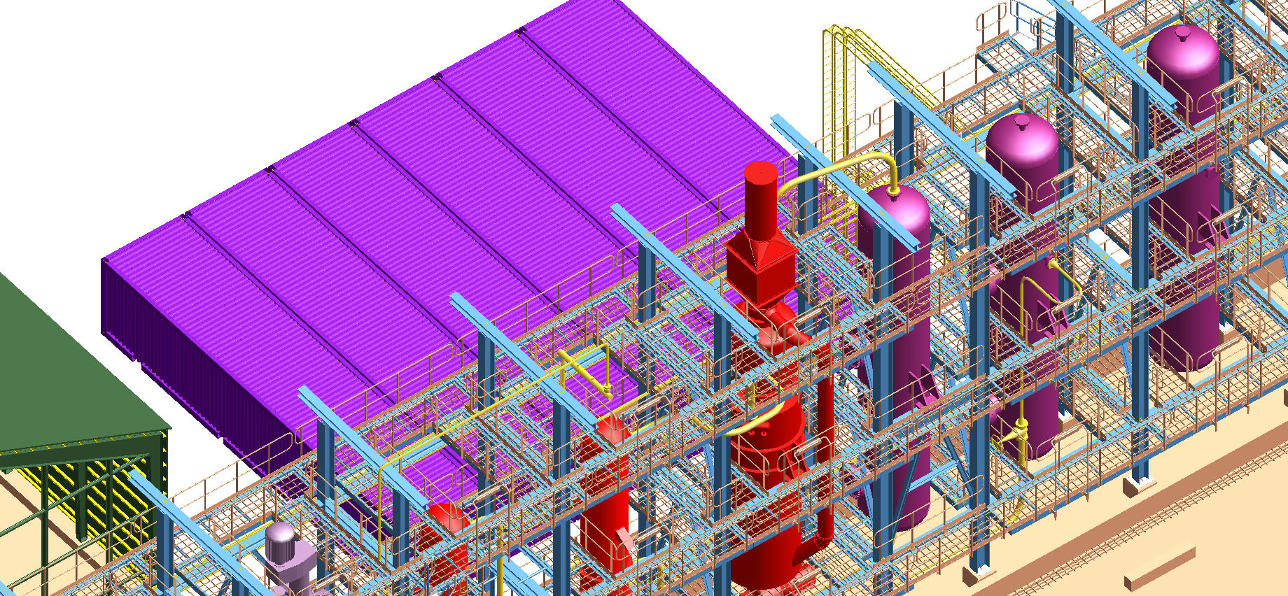 Super Critical Hydrofraction Process Plant