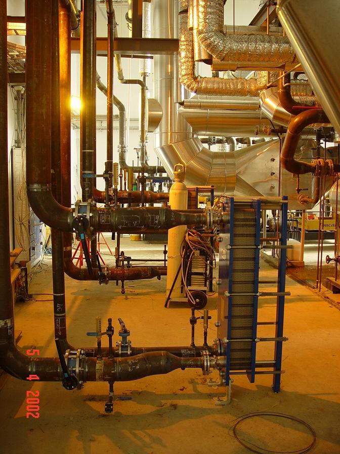 Central Heating Production from Steam @ Pharmaceutical Factory