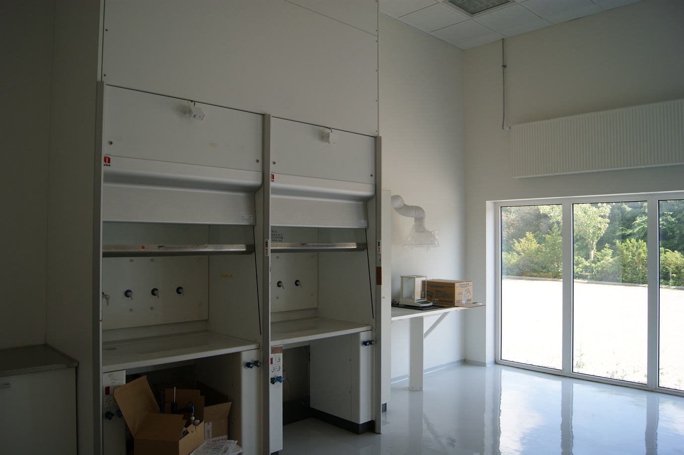 Lab facility at API factory (Active Pharmaceutical Ingredient)