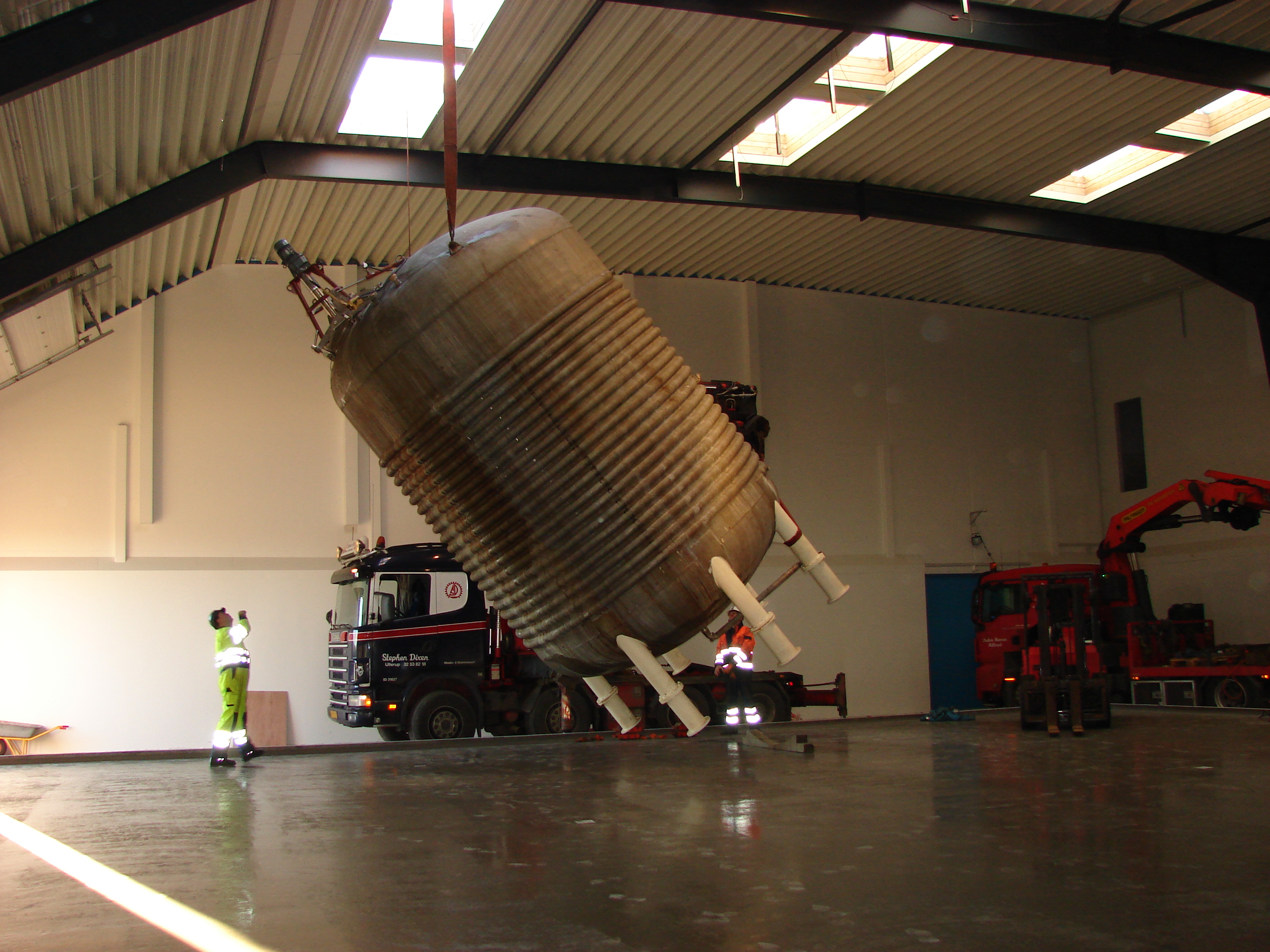 Process Unit for an API Factory - Fermentor tanks