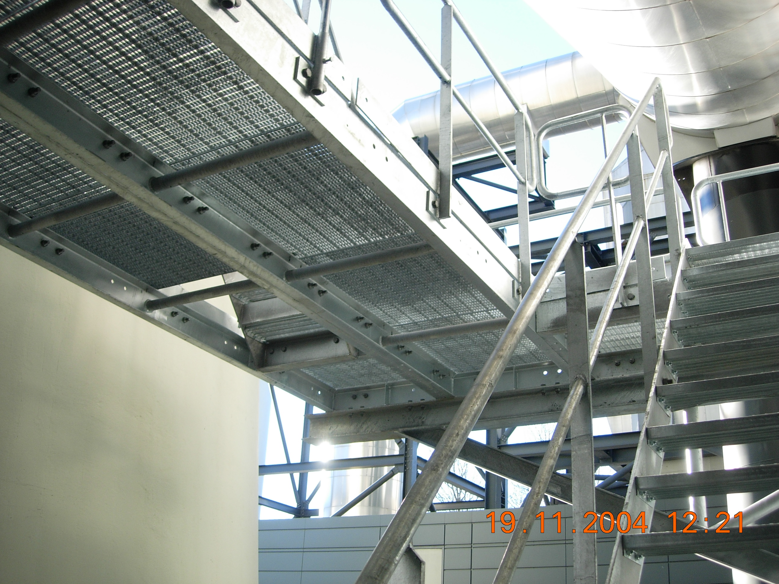 Platform and Access Stairs @ Waste Incineration Plant