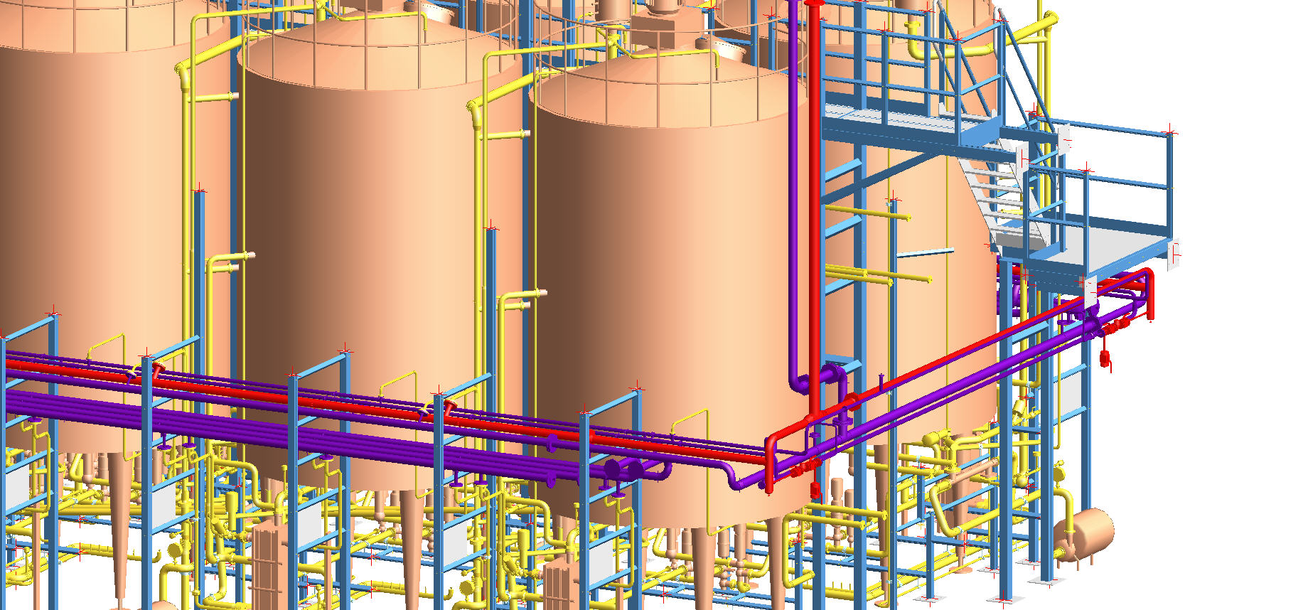 Decoloring Plant for a Dextran Facility