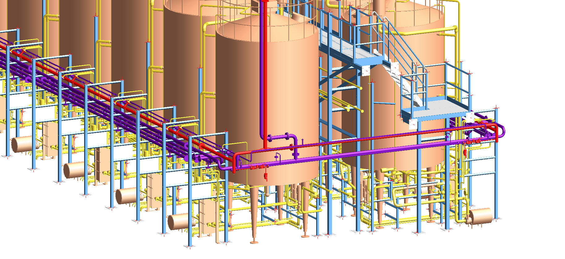 Decoloring Plant for a Dextran Facility