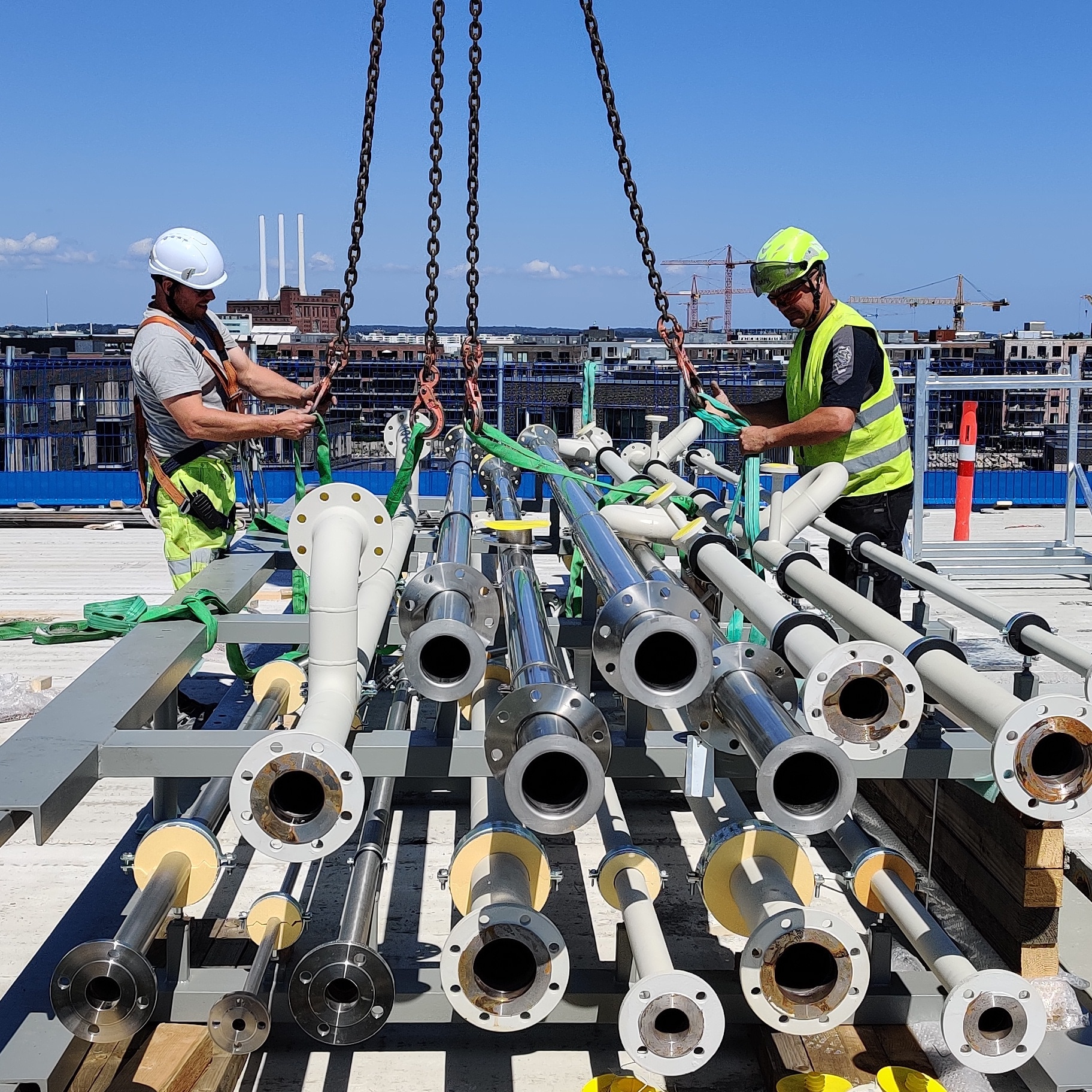 Main Shaft for Office Head Quarters - Prefab. from NIWA (PL)