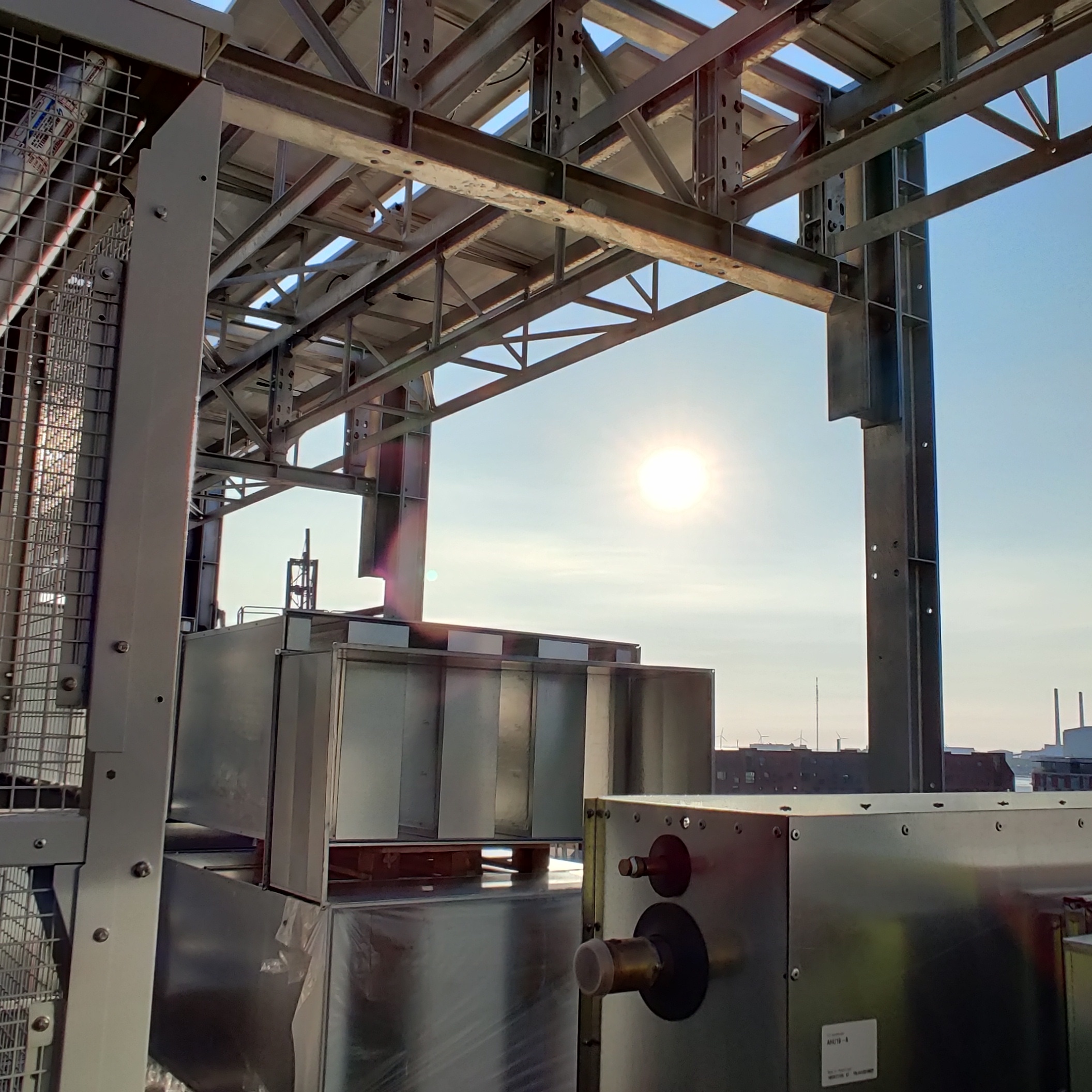 Technical Installation on Roof @ Office Head Quarters